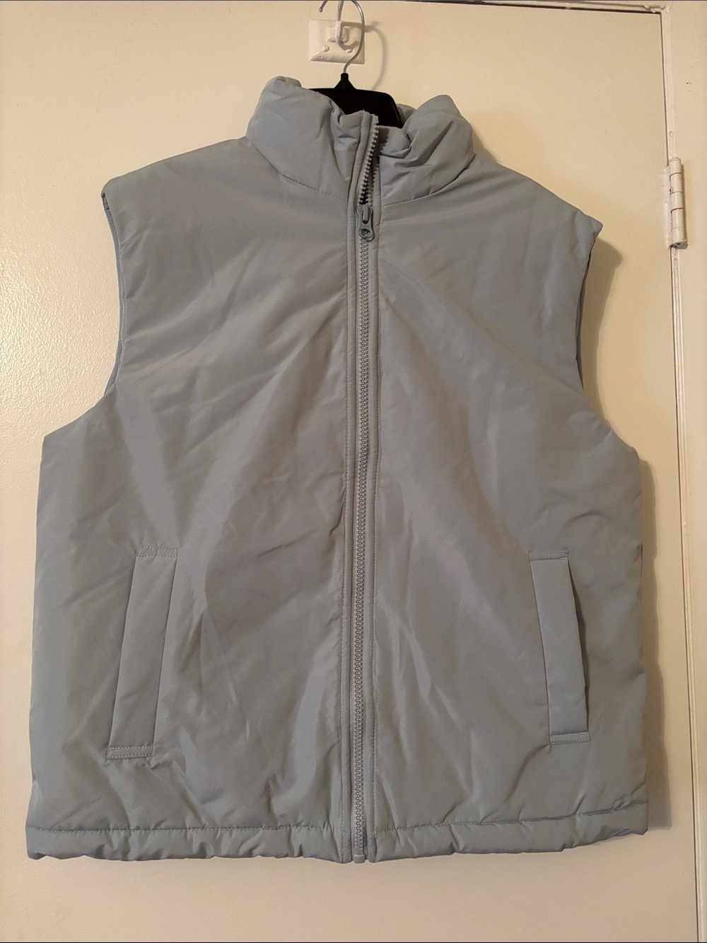 ASOS Petite Baby Blue Puffer Vest